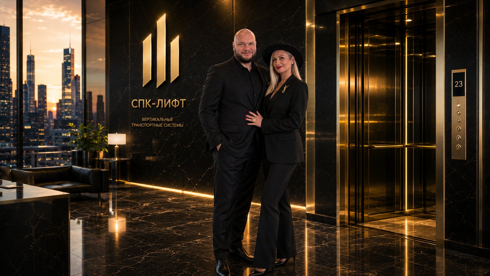 Светлана и Михаил Пронины — руководство СПК-ЛИФТ